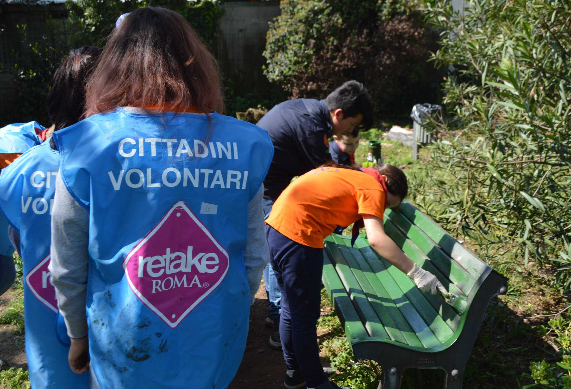 Retake Ostia ed il Gruppo Scout ASEI nel parco Gianni Rodari
